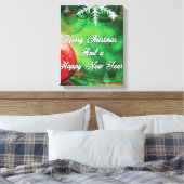 Weihnachtsdekoration Leinwanddruck (Insitu (Schlafzimmer))