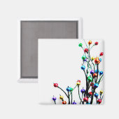 Weihnachtsdekoration Magnet (Vorderseite/Rückseite)