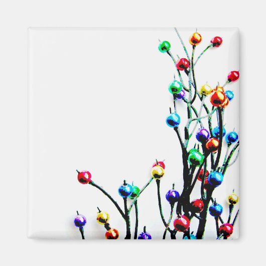 Weihnachtsdekoration Magnet (Vorne)