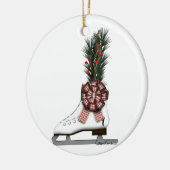 Weihnachtsdekoration mit Tartan Bowl im Skate Keramik Ornament (Links)