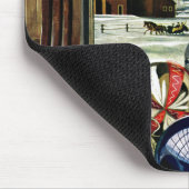 Weihnachtsdekoration Mousepad (Ecke)