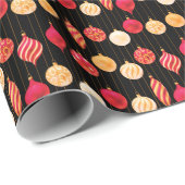 Weihnachtsdekoration Muster Geschenkpapier (Rolleneckpunkt)