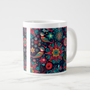 Weihnachtsdekoration Muster Jumbo Tasse
