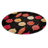 Weihnachtsdekoration Muster Schneidebrett (Ecke)