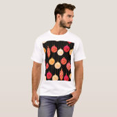 Weihnachtsdekoration Muster T-Shirt (Vorne ganz)