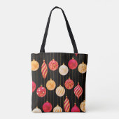 Weihnachtsdekoration Muster Tasche (Rückseite)