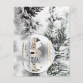 Weihnachtsdekoration Ornamente Wasserfarben (Rückseite)