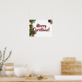 Weihnachtsdekoration Poster (Küche)