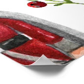 Weihnachtsdekoration Poster (Ecke)