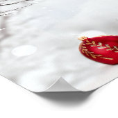 Weihnachtsdekoration Poster (Ecke)