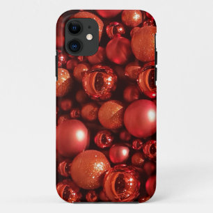 Weihnachtsdekoration Red Baubles Case-Mate iPhone Hülle