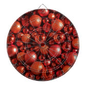 Weihnachtsdekoration Red Baubles Dartscheibe (vorne)