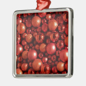 Weihnachtsdekoration Red Baubles Ornament Aus Metall (Links)