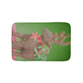 Weihnachtsdekoration Rentier Badematte (Vorderseite)