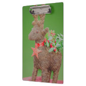 Weihnachtsdekoration Rentier Klemmbrett (Links)