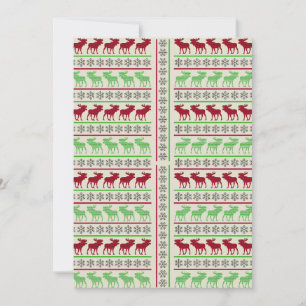 WEIHNACHTSDEKORATION RENTIERE EINLADUNG
