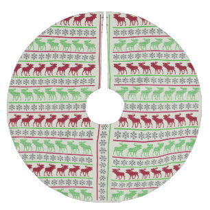 WEIHNACHTSDEKORATION RENTIERE POLYESTER WEIHNACHTSBAUMDECKE