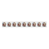 Weihnachtsdekoration Ripsband (Vorderseite)