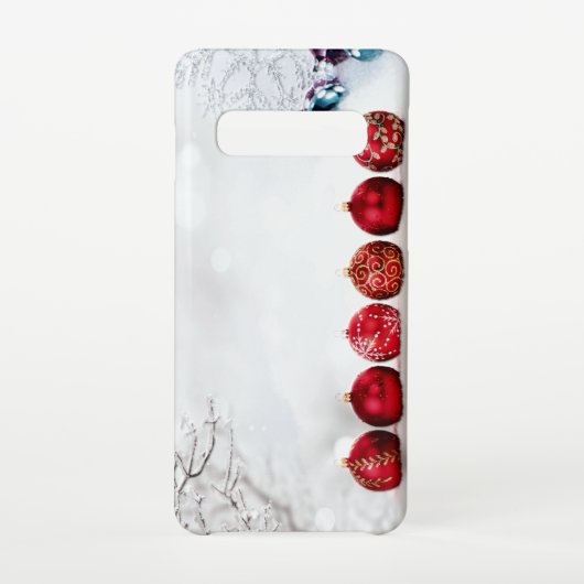 Weihnachtsdekoration Samsung Galaxy Hülle (Rückseite)