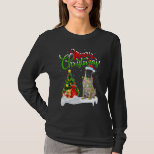 Weihnachtsdekoration Santa Bullmastiff Hund Weihna T-Shirt