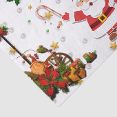 Weihnachtsdekoration Seidenpapier (Ausschnitt)