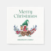 Weihnachtsdekoration Serviette (Vorderseite)