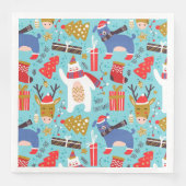 Weihnachtsdekoration Serviette (Vorderseite)