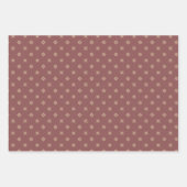 Weihnachtsdekoration Streifen Wrapping Paper Set Geschenkpapier Set (Vorderseite 2)