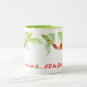 Weihnachtsdekoration Tasse (Mittel)