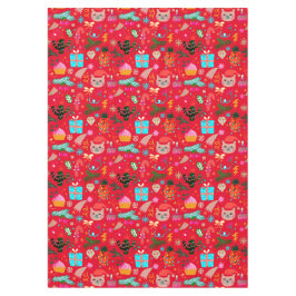 Weihnachtsdekoration Tischdecke