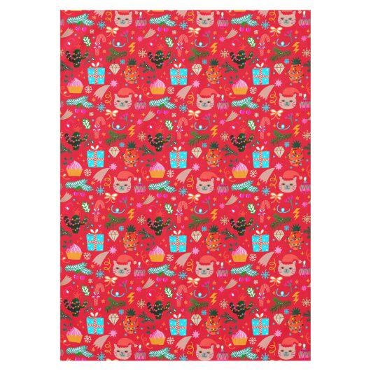 Weihnachtsdekoration Tischdecke (Vorderseite)