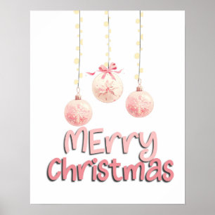 Weihnachtsdekoration Wandkunst Poster