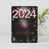 Weihnachtsdekoration , Weihnachten Einladung (Stehend Vorderseite)