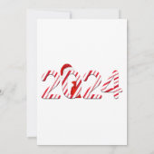 Weihnachtsdekoration , Weihnachten Einladung (Rückseite)