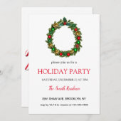 Weihnachtsdekoration , Weihnachten Einladung (Vorne/Hinten)