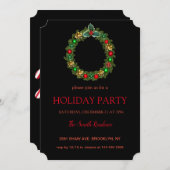 Weihnachtsdekoration , Weihnachten Einladung (Vorne/Hinten)