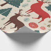 Weihnachtsdekoration Wrapping Paper Geschenkpapier (Ecke)