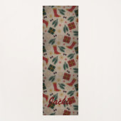 Weihnachtsdekoration yogamatte (Vorderseite)