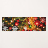 Weihnachtsdekoration Yogamatte (Vorderseite (Horizontal))
