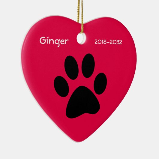 Weihnachtsdekoration zur Katzenmesse Keramik Ornament (Rechts)