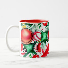 Weihnachtsdekoration Zweifarbige Tasse