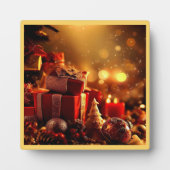 Weihnachtsdekorationen 3 fotoplatte (Vorderseite)