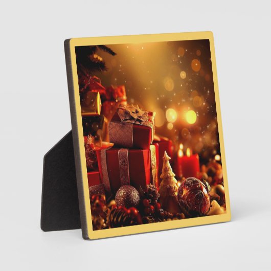 Weihnachtsdekorationen 3 fotoplatte (Vorderseite)