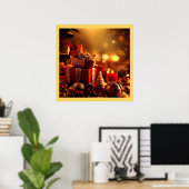 Weihnachtsdekorationen 3 poster (Heimbüro)