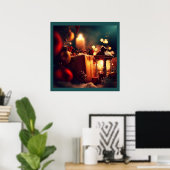 Weihnachtsdekorationen 4 poster (Heimbüro)