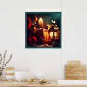 Weihnachtsdekorationen 4 poster (Küche)