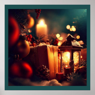 Weihnachtsdekorationen 4 poster