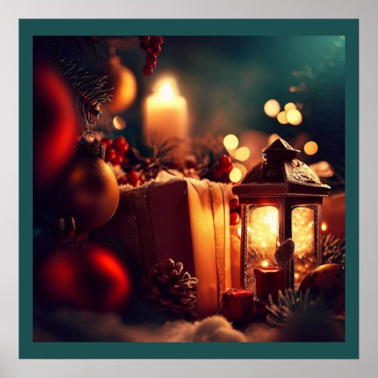 Weihnachtsdekorationen 4 poster (Vorne)