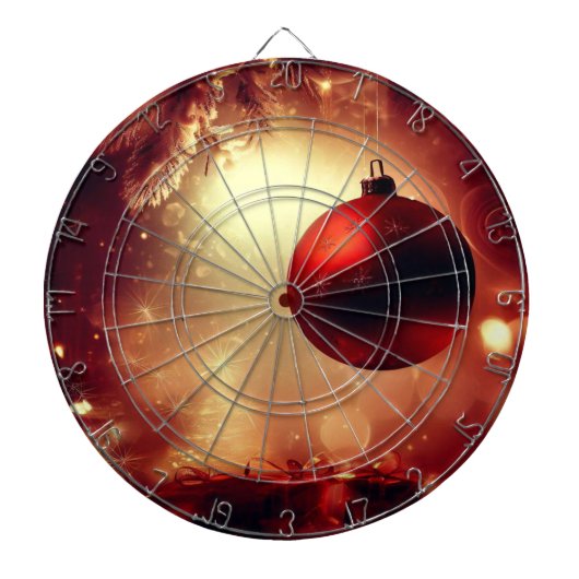 Weihnachtsdekorationen (5) dartscheibe (vorne)