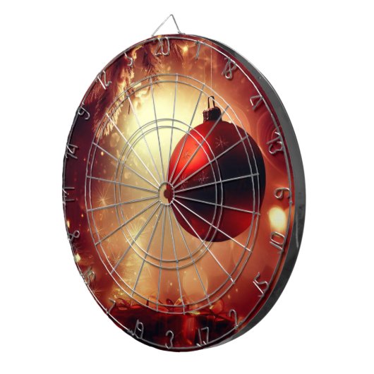 Weihnachtsdekorationen (5) dartscheibe (Vorderseite rechts)